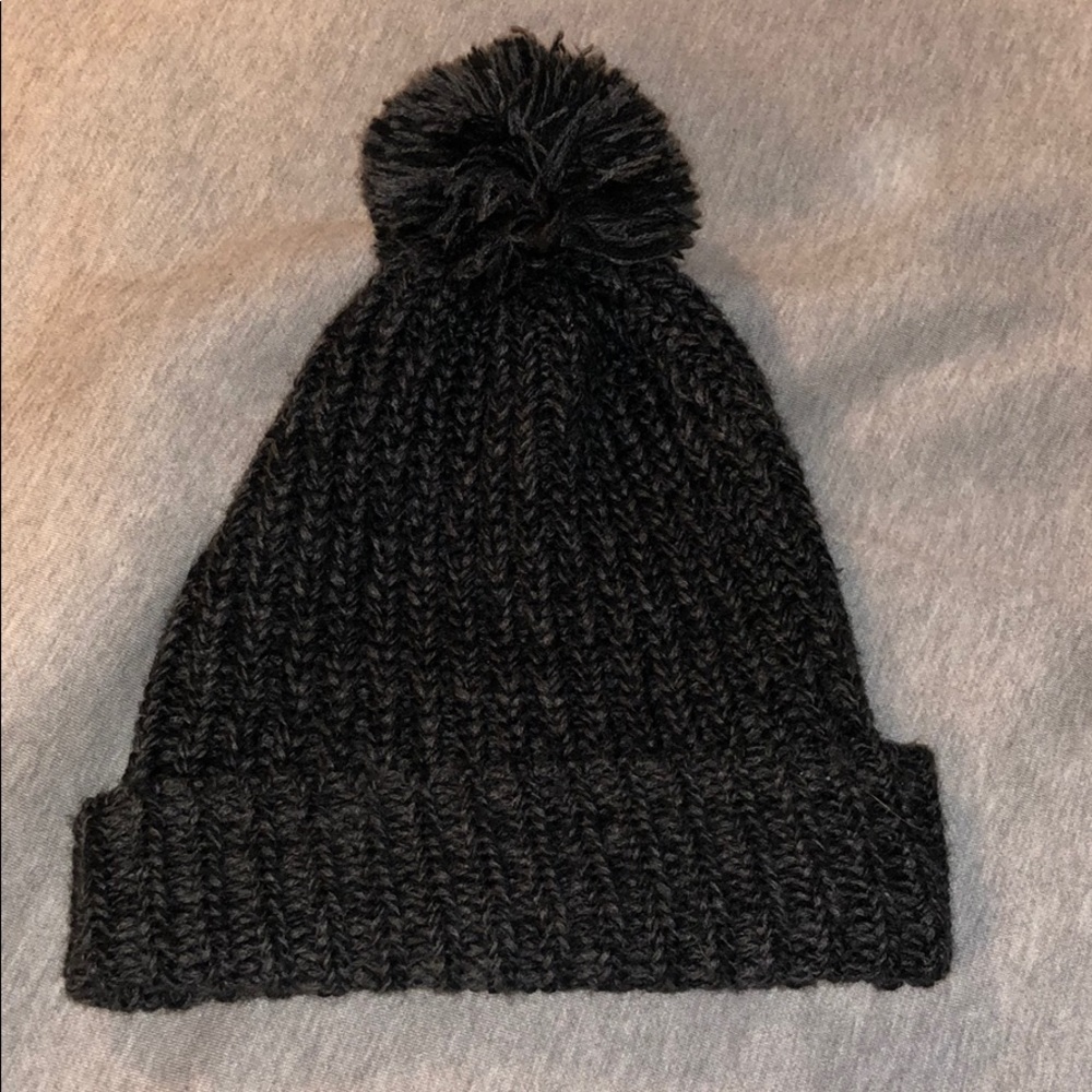 Gray beanie
